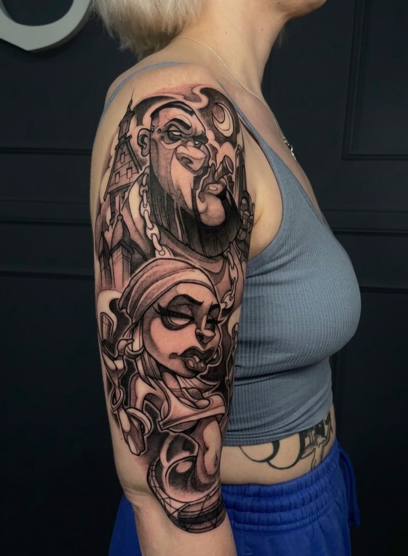 Electric07 Tattoo — Paco Sanchez Arbeit 1