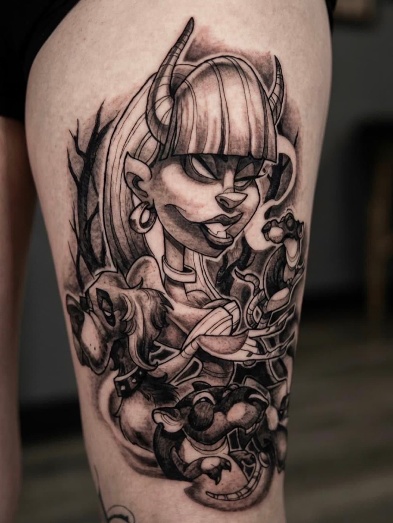 Electric07 Tattoo — Paco Sanchez Arbeit 6