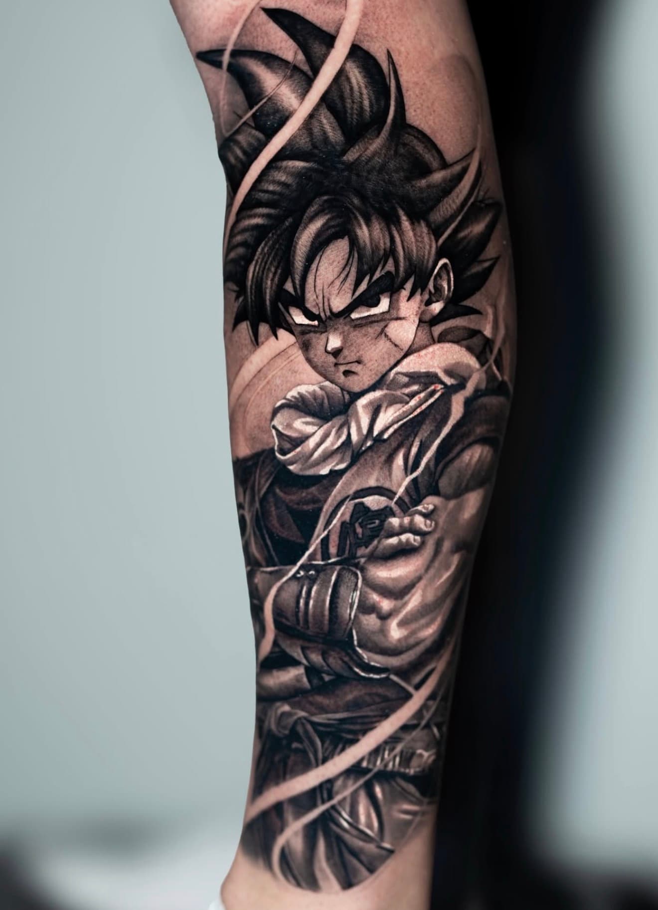 Electric07 Tattoo — Valentin Bortos Arbeit 9