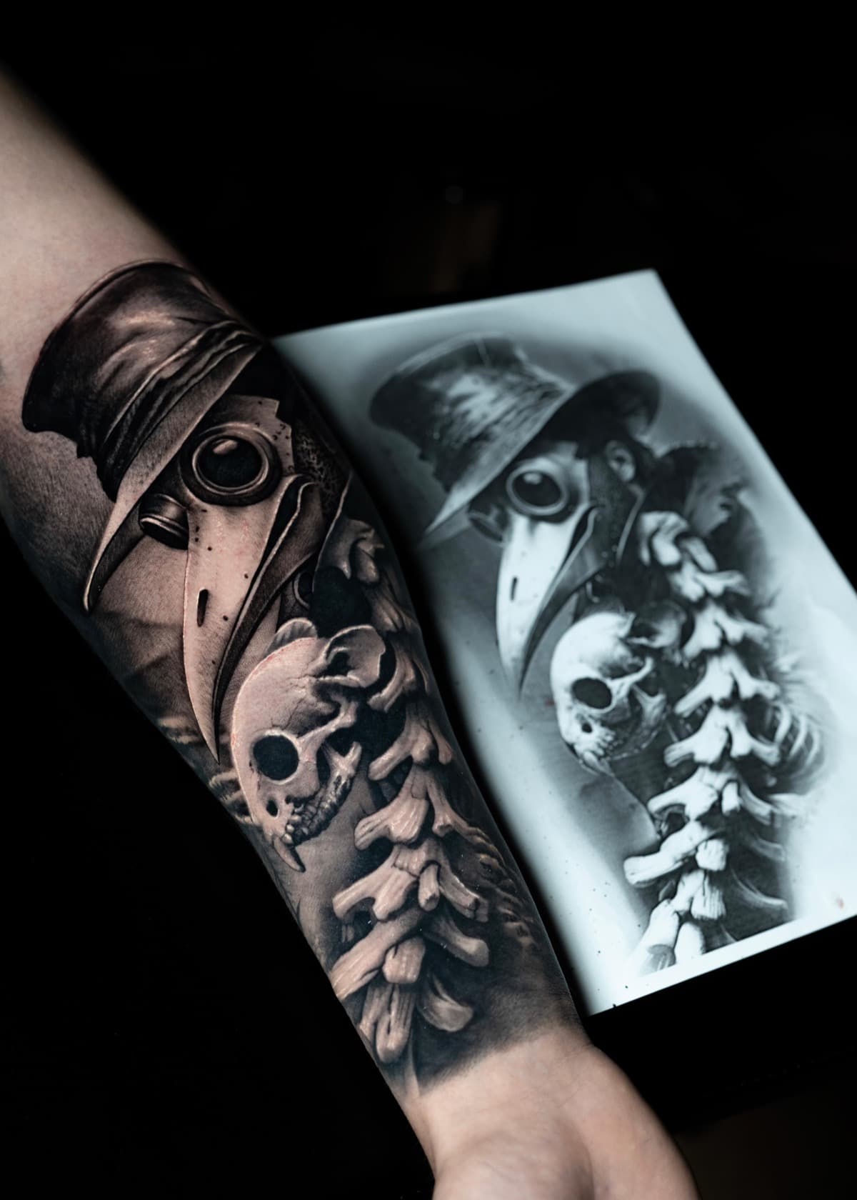 Electric07 Tattoo — Valentin Bortos Arbeit 15