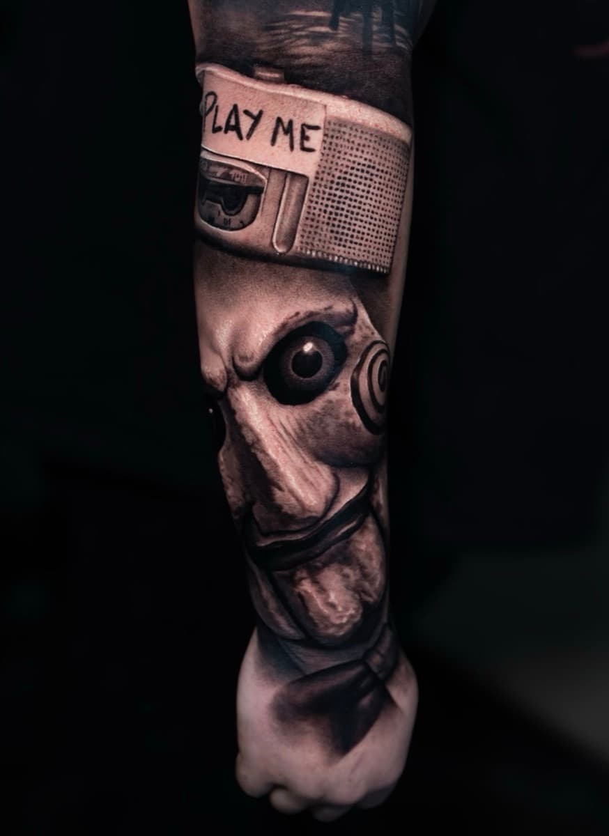 Electric07 Tattoo — Valentin Bortos Arbeit 20