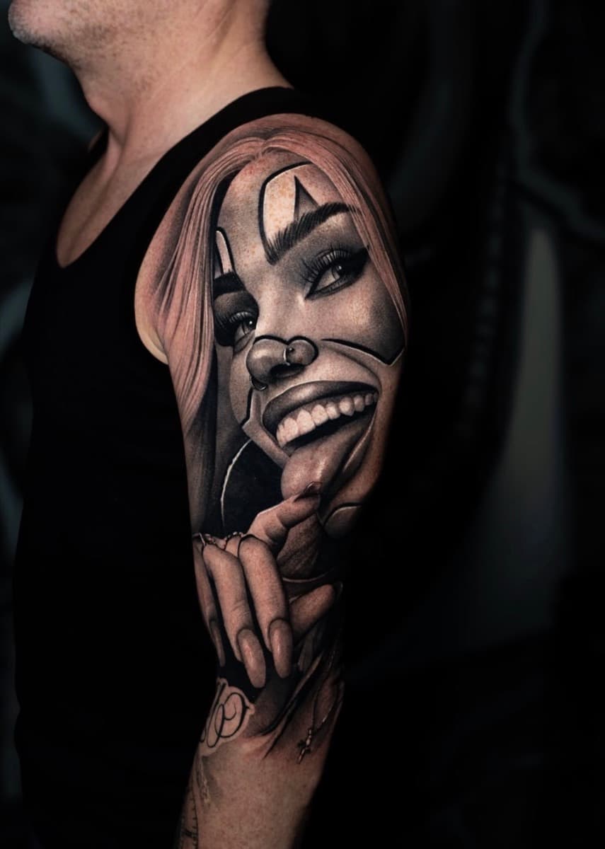 Electric07 Tattoo — Valentin Bortos Arbeit 21