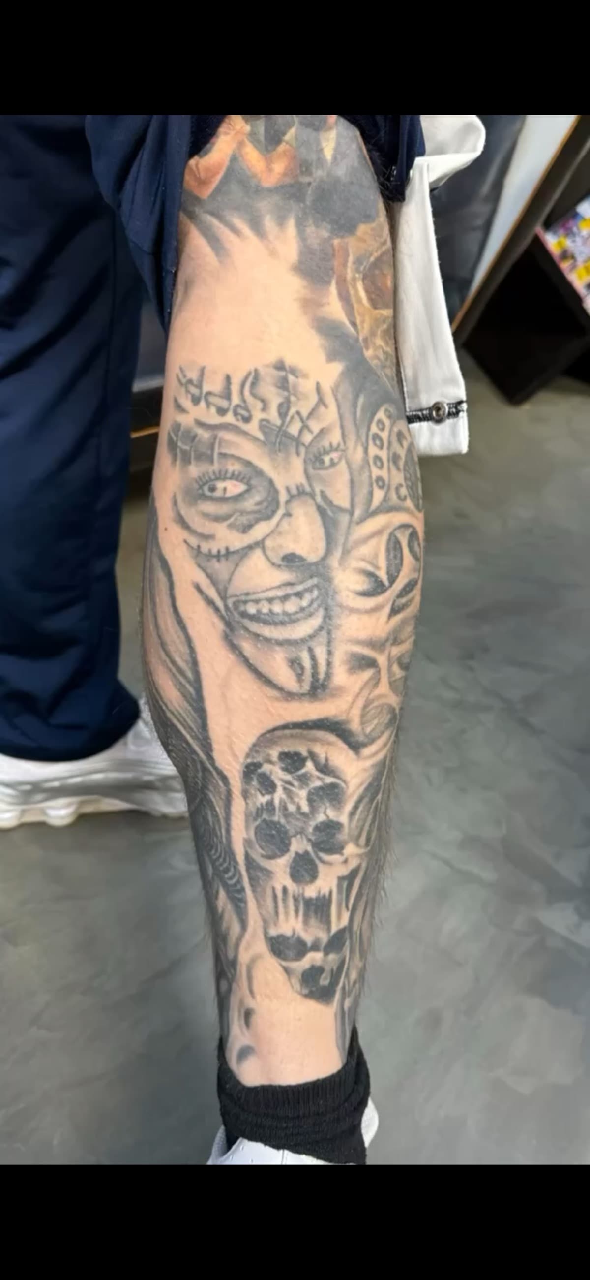 Cover-Up Vorher — Alex666