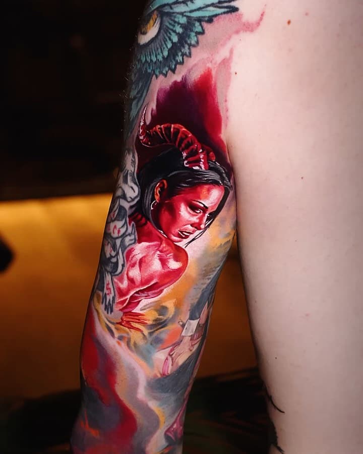 Alex666 Tattoo Arbeit 6